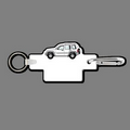 4mm Clip & Key Ring W/ Colorized Jeep Car Key Tag